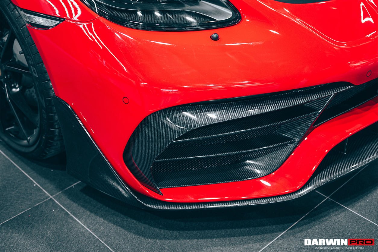 Porsche 718 Cayman & Boxster Stuttmate Carbon Fiber Front Bumper (2016-2020)